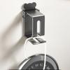 2 Pieces Wall Mounted Basin Storage Rack Carbon Steel Wash Basin Holder  Bathroom