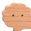 Wooden Wall Hook Lightweight Adhesive Hook with Natural Wood Grain Design Hook for Items Kids Schoolbags Hats