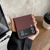 For Samsung Galaxy Z Flip4 5G Magnetic Case Carbon Fiber Texture Slim Shockproof PC Phone Cover