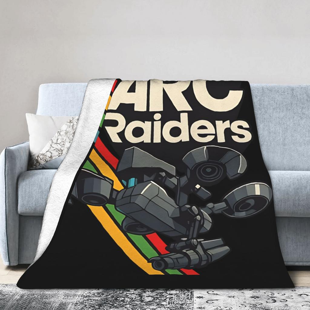 Игровой плед Arc Raiders для дивана, пушистый, мягкий, плюшевый, 50x60 дюймов, многоразмерный покрывало для всех сезонов