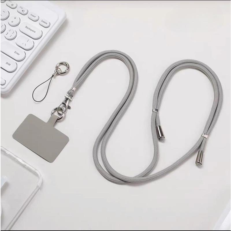 Регулируемый ремешок для телефона, ремешок через плечо для мобильного телефона, съемное ожерелье, подвесной широкий веревочный патч-корд, нейлоновые ремни для телефона