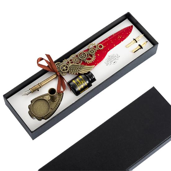 1 комплект перьевой ручки, красивый, многофункциональный, нежный, полезный, высококачественный подарок для кабинета