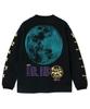 [go Slow Caravan] 341904 USA/C FULL MOON TOUR Long Sleeve TEE Black XL