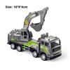 Diecasts Mini Tractor Excavator Crane Bulldozer Toy Boy Car Vehicle Toys Models Dump Truck Alloy+Plastic Education
