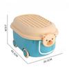 Cartoon Toy Storage Box Organizer for Child Home Snack Clothes Storage Box Large Capacity Multifunctional Plastic Storage Boxes