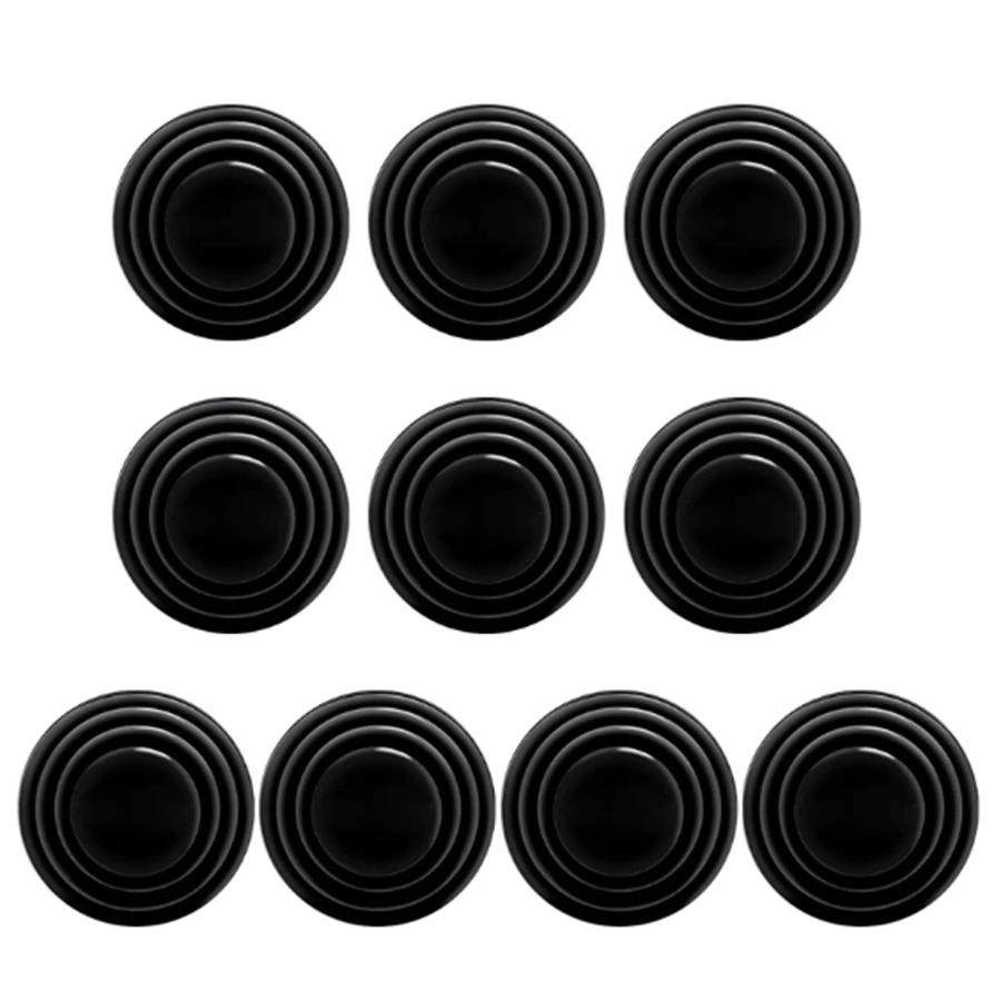 10pcs Universal Car Door Anti-Collision Gasket-Thickened Shock Absorbing Buffer Cushion for Enhanced Protection and Decoration