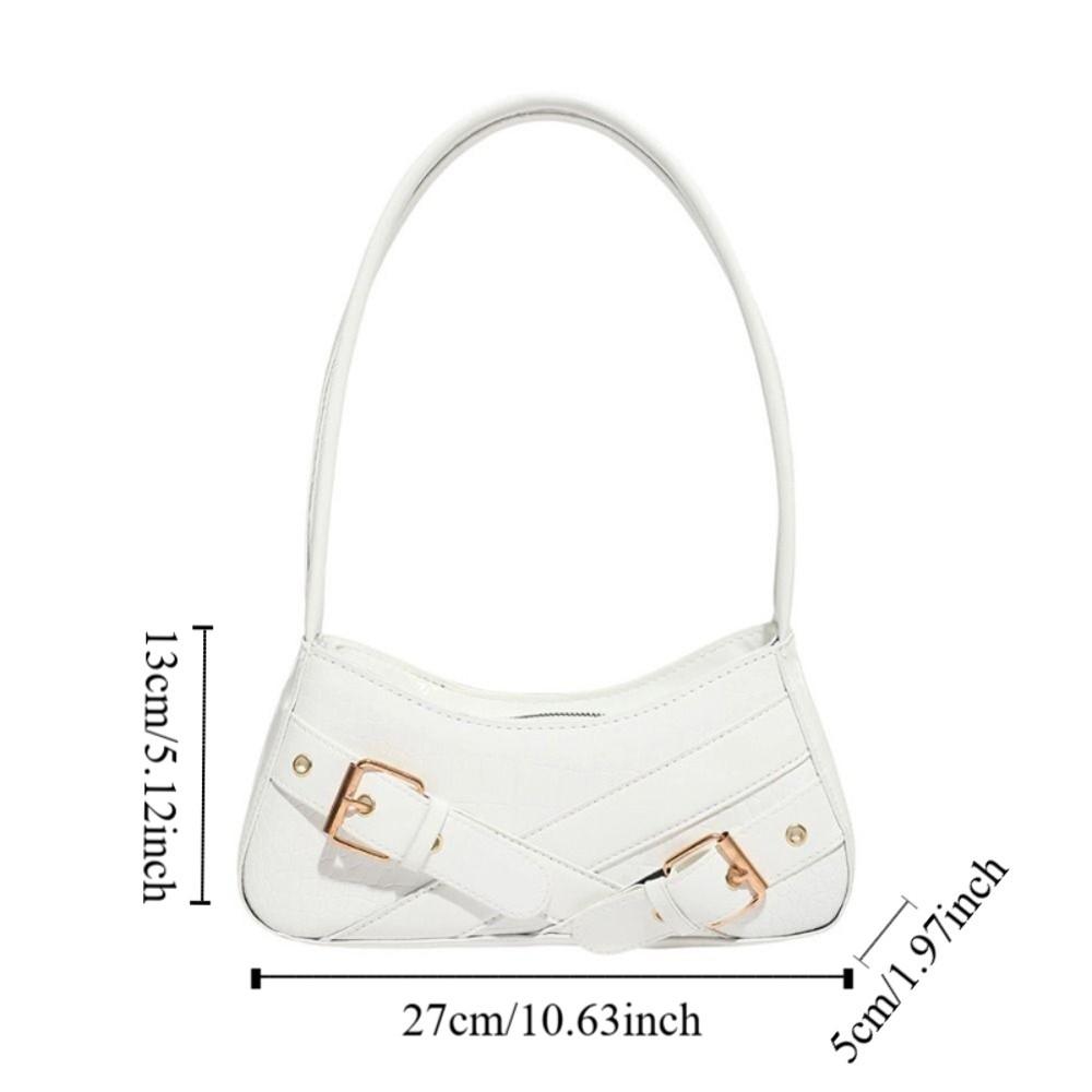 New Design Y2k Shoulder Bags Harajuku Spicy Girls Handbag Sweet Cool Belt Buckle Armpit Bag Women