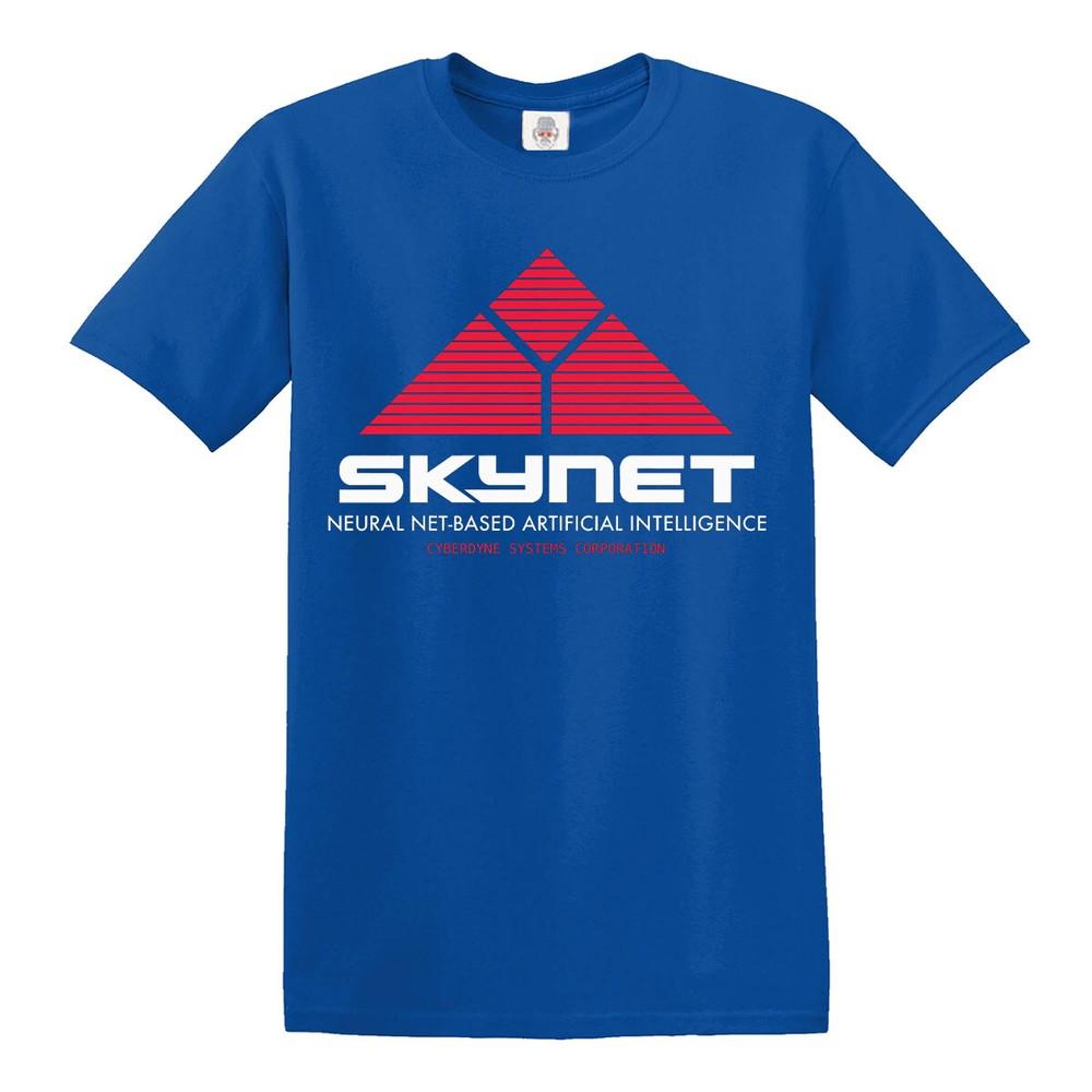 New skynet vintage tshirt cyberdyne retro terminator classic top tee