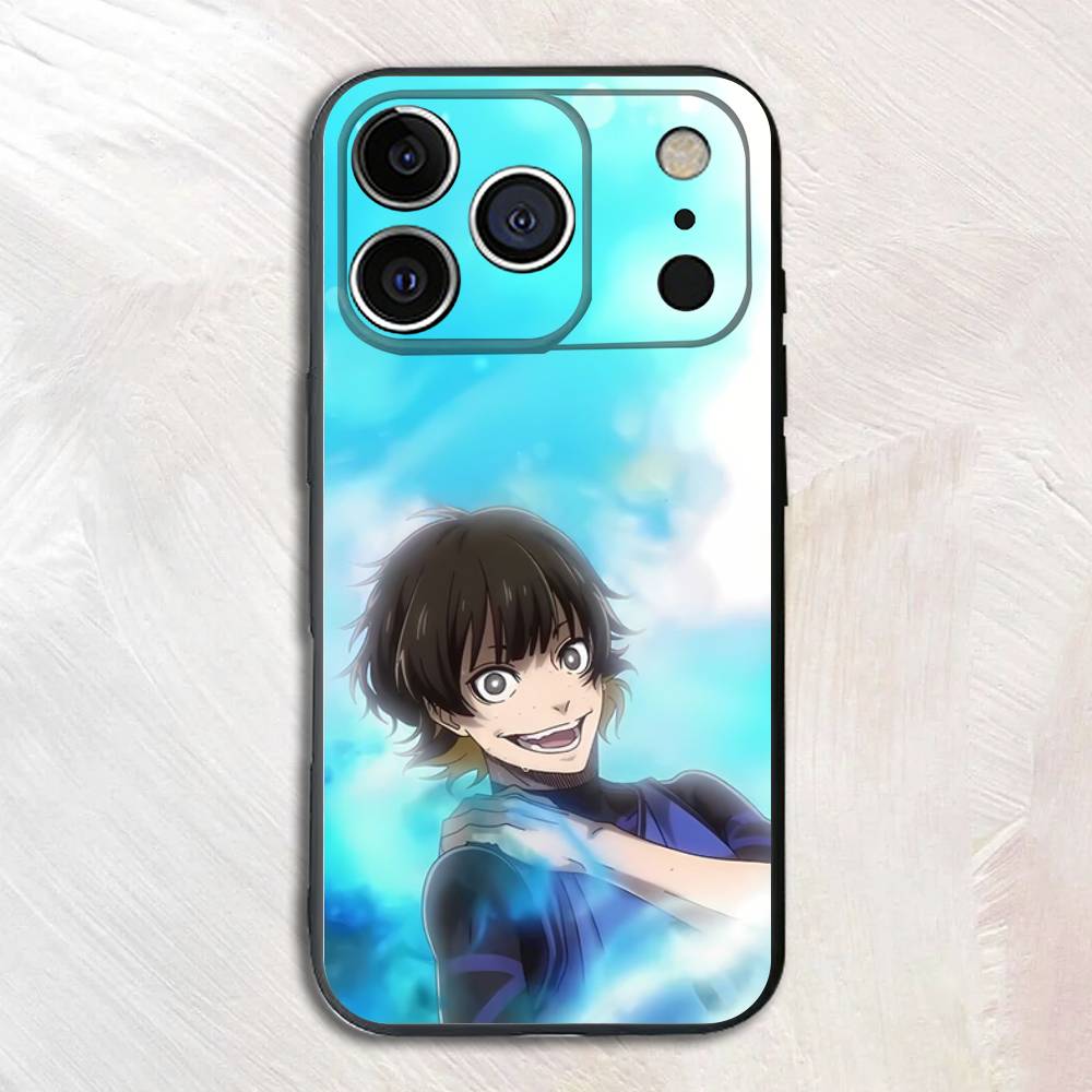 Милый Силиконовый Чехол Для Телефона B-Bachira Meguru Для iPhone 17,16,15,14,13,12 X XS Plus Pro Max Ударопрочный Мягкий Чехол