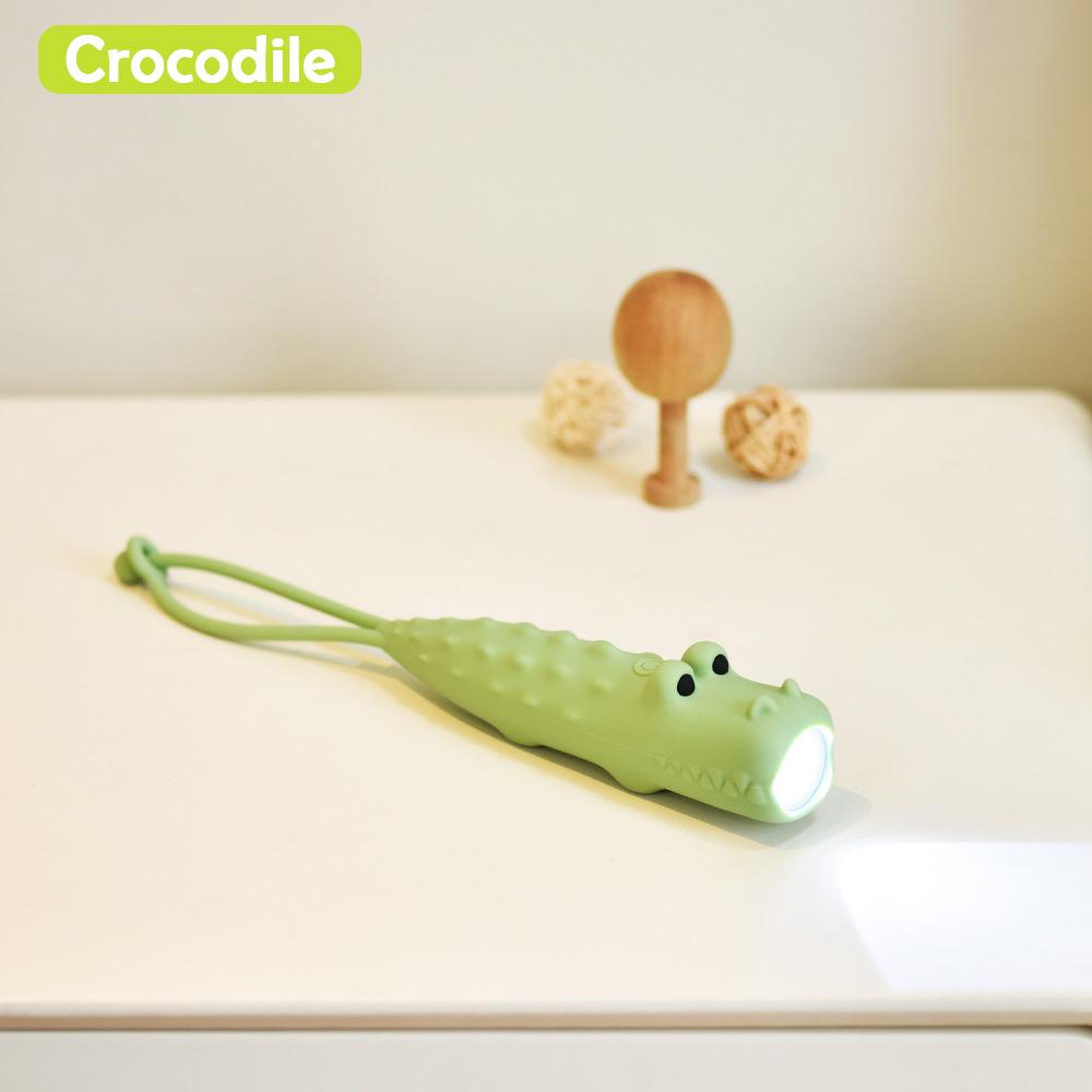 Силиконовый ночник в виде животного, мультяшная акула, единорог, спальная лампа, бесшумный затемняющий портативный фонарик для детской комнаты