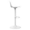 Tabouret bar déco style scandinave "Aiko" Atmosphera - Blanc