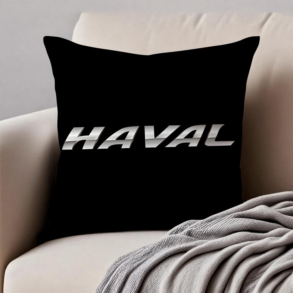 Reliable Car Brand HHAVAL Cushion Cover Pillowcase Antidustmite Invisible Zipper Short Plush Sofa Cushion