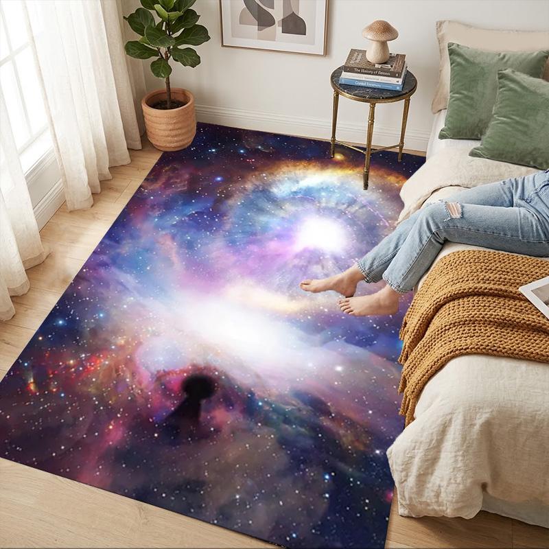 Cosmic Journey Living Room Nonslip Area Rug Soft Carpet For Bedroom Game Playroom Sofa Office Home Decor Doormat Christmas Gift C9301286