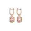 Swarovski Серьги-гвоздики Водяная капля Восьмигранная огранка Una Женские серьги 5649474