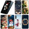 Чехол с рисунком «Веселое Рождество» для Huawei Honor 10X Lite 7A 7S 8A 8S 8C 8X 9A 9C 10i 20i 30i 20S 20E 9X Pro 10 8 Lite, черный чехол