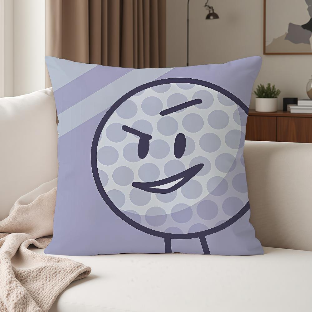 Hot Cartoon BFDI Battle For DDream Island Pillow Case Suitable For Bedrooms Living Rooms Cars Home Decoration