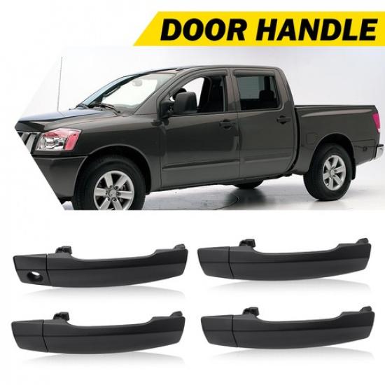 Exterior Handle Door For 2004-2010 Nissan Titan LE Front Rear Left&Right Outer