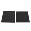 2 Sheet Black EVA Foam Headboard Stoppers Headboard Pads Bed Wall Bumper For Bed Frames Sofa Backs