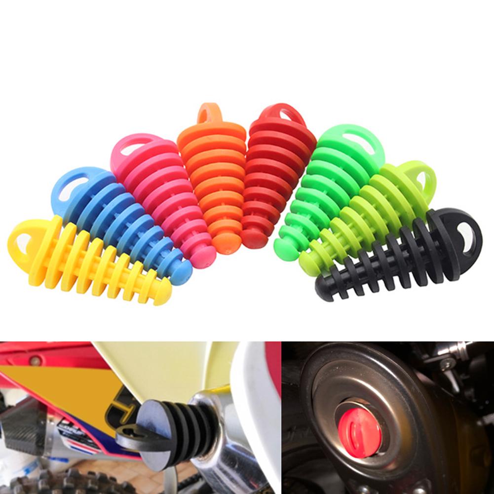 Заглушка глушителя мотоцикла Мотокросс Заглушка для мойки глушителя Маленькая