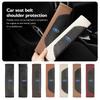 Luxury Carbon Fiber Splicing Seat Belt Cover Car Accessories For Ford Escort KA Flex Everest KA Expedition Falcon Fusion