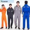 Spring & Autumn Polyester Work Jumpsuit for Auto Repair, Coal Mining, Mountain Work, Food Industry, Spray Painting, and Electrical Tasks