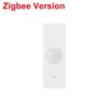 Детектор присутствия человека Zigbee/WIFI Tuya, Обнаружение освещенности/расстояния, Умный ИК-датчик движения, Управление через приложение, Защита безопасности для Alexa Google Home
