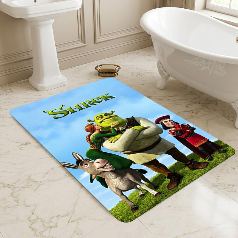 Shrek'S Journey Living Room Nonslip Area Rug Soft Carpet For Bedroom Game Playroom Sofa Office Home Decor Doormat Christmas Gift C926554
