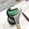 Открывалка для пивных бутылок с деревянной ручкой, нержавеющая сталь; Уникальный дизайн; Идеально подходит для открывания пивных, газированных и других бутылок с напитками.