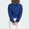 Adidas Originals Premium Essentials Half-Zip Knit Sweater Women Tops Navy IL1945