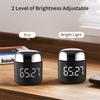 Rotating Kitchen Timer LED Display with 199 Minute Countdown/Countup Bottom Anti Slip Timer for Cooking Fitness and Studying3