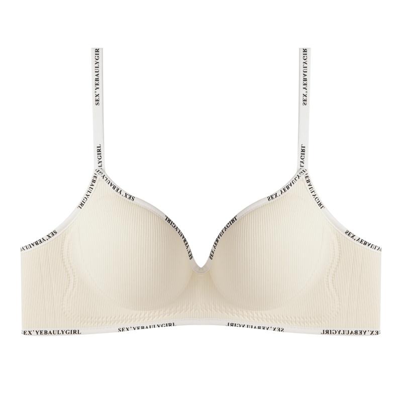 1/3PCS Girls Thick Sponge Cup Bra Push Up Soft Cotton Underwear Women Seamless Lingerie Female Wireless Bralette