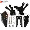 Front Footrest Brackets & Pegs for Kawasaki Ninja ZX10R 2004-2005, Aluminum Alloy