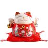 Fortune Cat Figurine Set: Automatic Waving Hand Decoration for Shop and Home