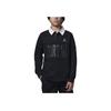 MJ Essentials Statement Comfortable Simple Versatile Long Sleeve Polo Shirt Kids Tops Black HQ7198-010