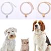 Pet Necklace Elegant Exquisite Shiny Pet Cat Dog Double Row Rhinestones Collar