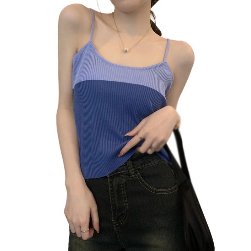 Цветной жилет с вышивкой, женский камзол, тонкий, милый, универсальный топ без рукавов, летний