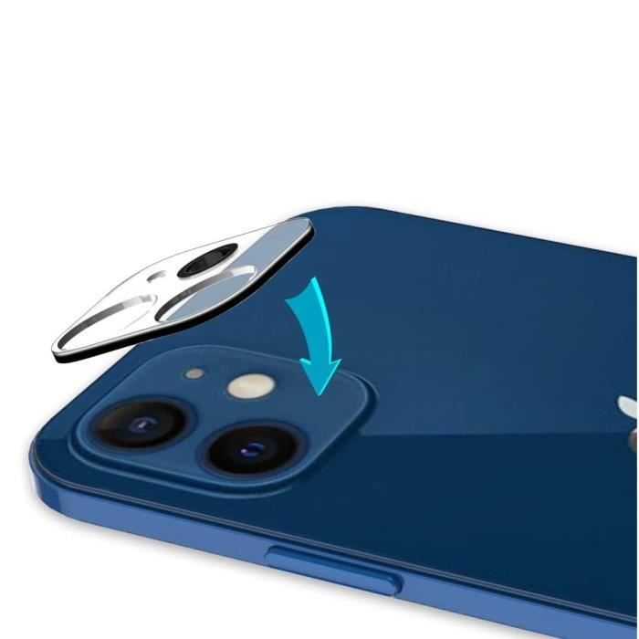 Protection Caméra pour iPhone 13 - iPhone 13 MINI [Lot de 2] Verre Trempé Appareil Photo Arrière Film Protection Phonillico®