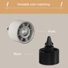 Car Small Fan Car Air Conditioning Outlet Clip Fan 3 Speed Adjustable USB Turbocharger For Daily Life Colorful Mini Fan