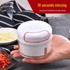 Manual Mini Garlic, Chili & Ginger Chopper for Kitchens
