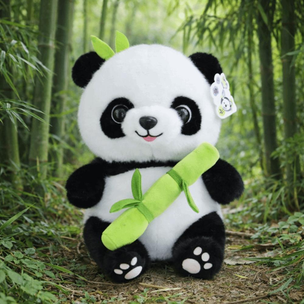 25cm Size Kawaii Panda Soft Stuffed Bear Doll Animal Bear Plush Toy  Kids Presents