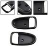 2Pcs Left & Right Interior Door Handle Cover Bezel Trim For Hyundai Elantra 2001-2006
