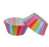 100 шт. красочные радужные бумажные вкладыши для кексов для выпечки кексов, чехол для вечеринки, PP