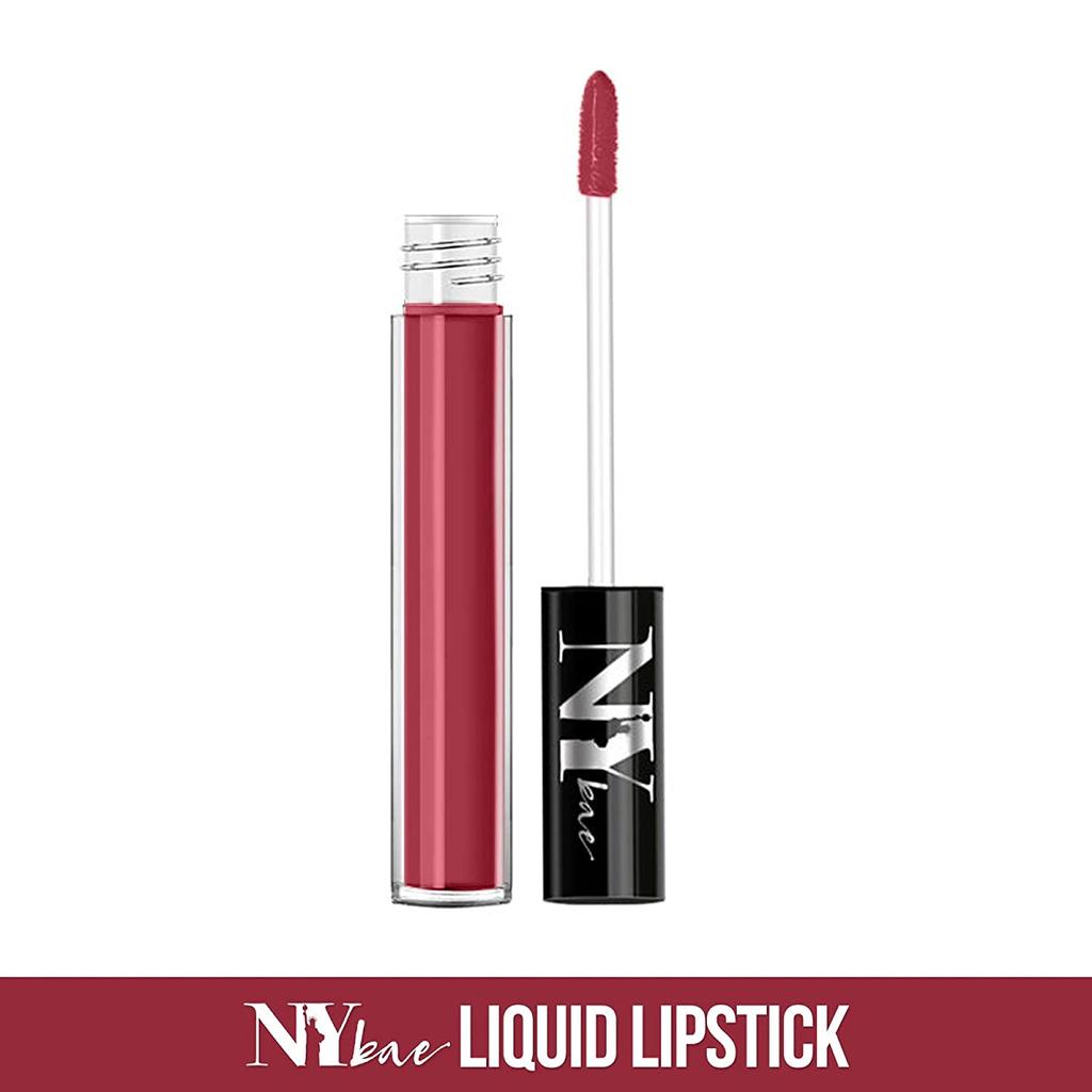NY bae Liquid Lipstick, Brown - The Neighbor's Show 33 (3 Ml)