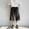 Men's Japanese Retro Cityboy Knee-Length Shorts - Trendy Loose Summer Pants