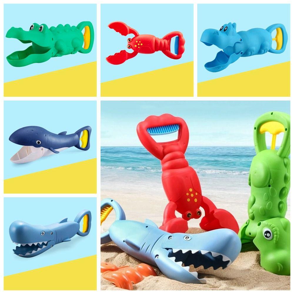 Lobster Claw Catcher Shark Crocodile Toy Clip Educational Animal Beach Play Toys Bathtub