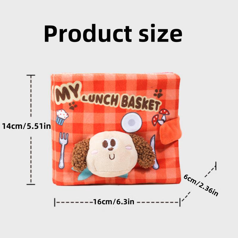 Dog Snuffle Mat Book Pet Snuffle Mat For Dogs Pet Feeding Mats Puppy Sniffing Pad Cat Doggies Interactive Puzzle Toys For Pets