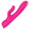 Frieda Vibrator with 9 Vibration Modes Red Rose