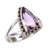 Натуральный аметрин драгоценный камень ручная работа 925 чистое серебро ювелирное кольцо размер 9.5 m0O70