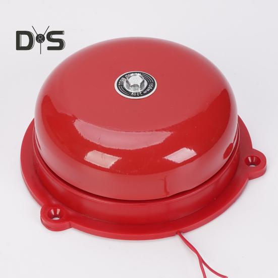 Manual Call Point Alarm Strike Type Electric Bell 100dB Loud Volume Design Easy Installation Compact Internal Strike Alarm Bell