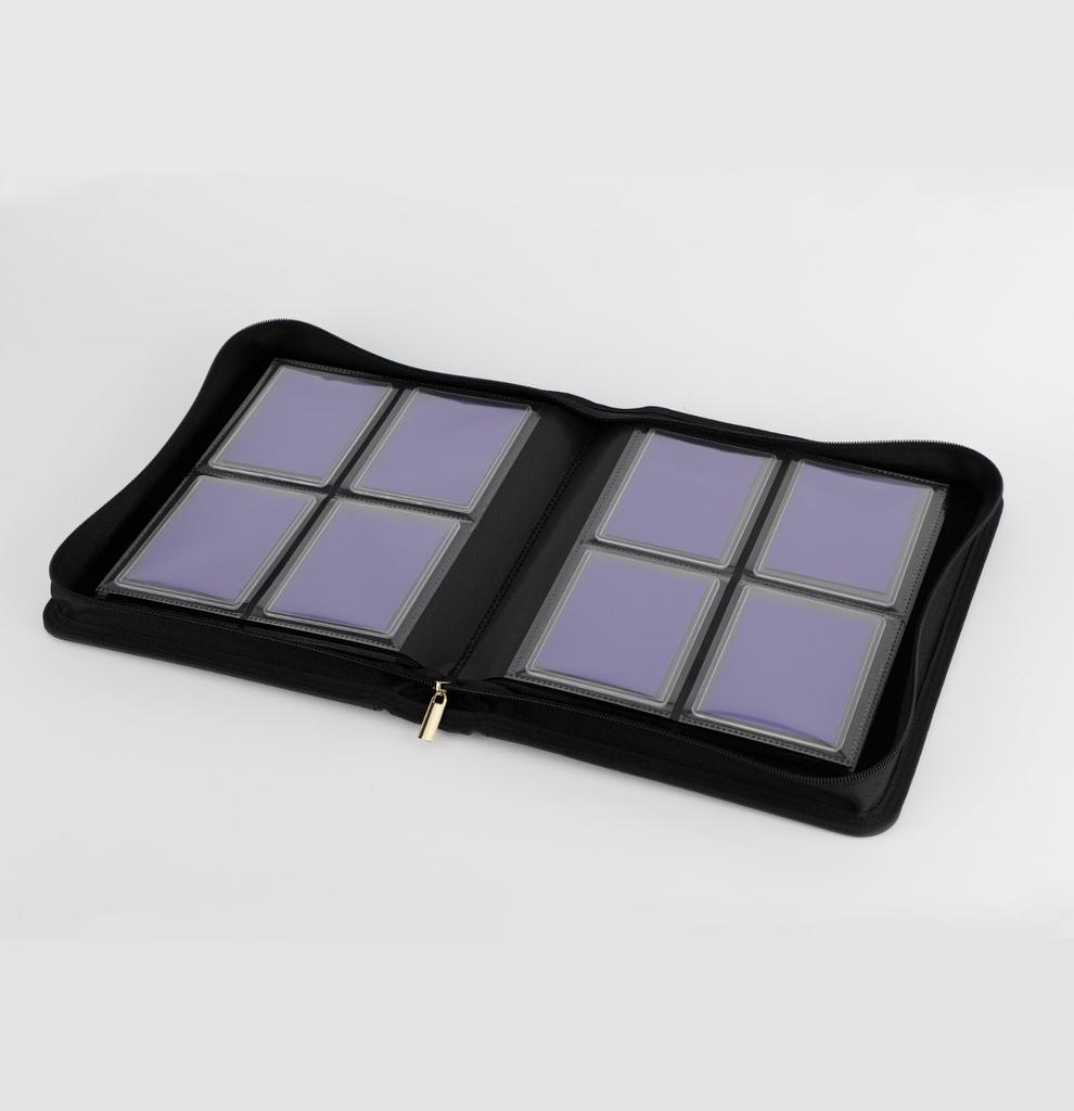 TOYGER Card Album Storing and Viewing Card Size 4Pocket [For Collection] (Loader Black)